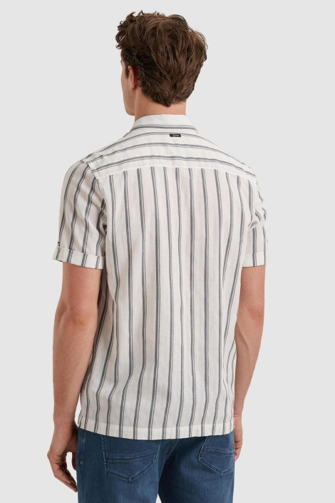 Vanguard short sleeve shirt dobby stripe